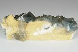 Blue Cubic Fluorite Crystal Cluster - China #186037-2